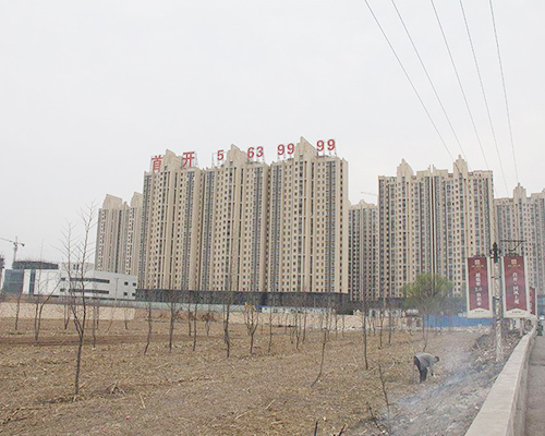 太原首开花溪龙苑住宅小区阳台壁挂太阳能安装项目